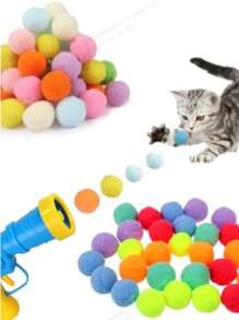 Battery-Free Interactive Cat Launcher Training Set - Indoor Exercise Toy For Cats | Strengthen Owner-Pet Bond | Fun Auto-Launch Design | Ideal For Boredom Relief, Weight Management & Training