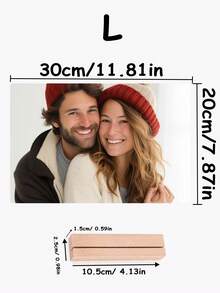 Customized Metal Photo Printing - Personalize Your Own Photos, Provide Customized Metal Photo Gifts For Family And Loved Ones, Preserve Your Exclusive Memories. Customized Photos, Aluminum Photo Stands, Anti-Fall, Waterproof, Scratch-Resistant. Give As Gifts To Family And Friends, Surprise Parents, Boyfriends/Girlfriends On Holidays And Birthdays, Creative Decorations, Photo Decorations - Multicolor - View 12