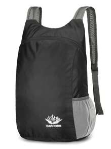 1pc Foldable Backpack - 20L Outdoor Sports Bag - Water-Resistant, And Comfortable Folding Bag Ultra-Light Portable Storage Bag Camping Essentials Camping Equipment
