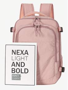 Mochila de gran capacidad para mujer para el ocio, viajes ligeros, viajes de negocios, equipaje, bolsas escolares, viajes cortos y desplazamientos - Multicolor - Ver 5