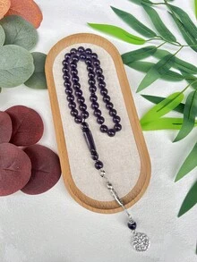 45pcs Transparent Acrylic Rosary Beads For Arabic Daily Prayer - Multicolor - View 14