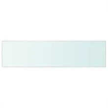Glass Panel Set Of 2 Clear Toughened Glass 39.4 X 9.8 In-7321 - Multicolor - View 3