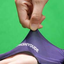 1pc Left Hand Snooker/Pool Glove With 3 Exposed Fingers, High Elasticity, Lightweight & Anti-Slip, Unisex - Multicolor - View 6