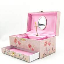 Jewelry Storage Box With Music, Decor With Fairies, Flowers & Ballet Elements, Home Decor, Birthday & Anniversary Gift