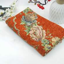 Rama Decorations 1pc Portable Soft Floral Striped Rug Mat, 70*110cm Home Decor Carpet - Multicolor - View 8