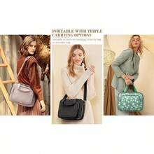 Bible Cover Women Bible, Large Bible Bag/Shoulder Strap, Bible Study Supplies Bible Journaling Kit Pink Book Carrying With Bible Highlighters, Mothers Day Christian Gifts Women2025 - 淺粉色 - 查看 8