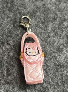 Sanrio 1PC Sanrio Hello Kitty Creative Cat Mobile Phone Chain Decoration Key Chain Cute Doll Collection Gift Bag Accessories Pendant, A Variety Of Options For You To Choose Back To School Valentine's Day