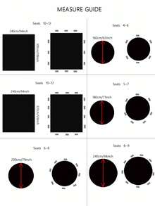 1pc Luxury Elegant French-Style & Japanese-Inspired Tassel Round Table Cloth, Fashionable High-End Modern Tablecloth For Coffee Table - White - View 3