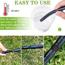 Accessori per irrigazione a goccia, ganci, connettori per irrigazione a goccia, connettori in plastica, raccordi per tubi, sistemi di irrigazione a spruzzo per giardini e prati, tappi finali per tubi, connettori per tubi di irrigazione a goccia, sistemi di irrigazione a goccia per giardini e prati