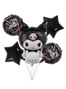 Sanrio 1pc New Sanrio Character Birthday Party Balloon Set Foil Balloon Room Decor