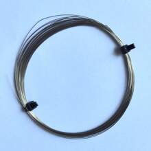 Stainless Steel Solid Wire For DIY Crafts - 0.3-1mm Thin Beading Wire Rope, 10m/Roll Bulk Vacuum-Sealed Jewelry Making Supplies