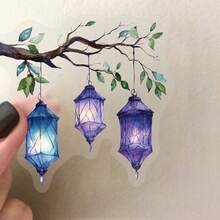 50 pezzi di adesivi estetici in vinile con luci soffuse per scrapbooking, diario, computer portatile, paraurti, skateboard, borraccia, computer, telefono, cartoni animati, elmetto e adesivi e decalcomanie per auto