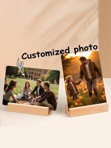 Customized Metal Photo Printing - Personalize Your Own Photos, Provide Customized Metal Photo Gifts For Family And Loved Ones, Preserve Your Exclusive Memories. Customized Photos, Aluminum Photo Stands, Anti-Fall, Waterproof, Scratch-Resistant. Give As Gifts To Family And Friends, Surprise Parents, Boyfriends/Girlfriends On Holidays And Birthdays, Creative Decorations, Photo Decorations - Multicolor - View 3