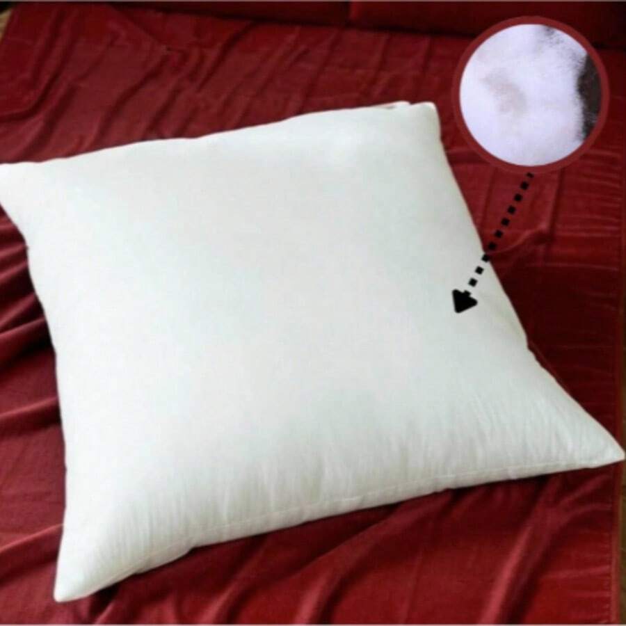 CNZB-1pc White Decorative Pillow With Modern Style Polyester Fiber Rectangle High-Elastic Pillow Core & Lumbar Pad, Convenient For Home, Office, Camping, Bedding, Pillow Inserts, Pillows For Bed - Grey - View 1