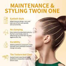 FUNAN Hair Feel Finishing Stick For Small Broken Hair, Stick, Gel Wax Women Naturally Refreshing - 0.53 Fl Oz (Pack Of 2) - View 6