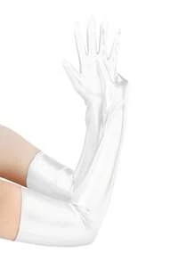 D EXCEED 1 Pair Women's Long Paint Gloves Opera Party Glove Costume Stretchy Adult Size Elbow Length Halloween Costume Cosplay Festival Decoration Gift Tea Party Prom Celebration