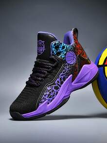 New Breathable Fashion Sneakers, Casual Shoes, Running Shoes, Walking Shoes, Athletic Shoes For Teenagers, Spring/Summer - Multicolor - View 3