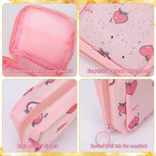 Sanitary Pad Storage Bag, Menstrual Bag, Portable Nylon Oxford Cloth Menstrual Cup Bag, Washable And Waterproof Reusable, Suitable For Teenage Girls And Women