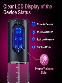 1pc Penis Exercise Toy Male Masturbator, Men's Sex Toys Penis Pump Male Adult Toys Sex Machines Electric Penis Vacuum Pump Rechargeable Automatic Male Enlargement Erection Extension Male Manual Penis Enlargement Air Pressure Device Sex Toys Adult Men Toys Sexual Wellness Men Penis Pump Penis Training Penis Enlarger Men Penis Extension Sex Tools Tool Sex Sex