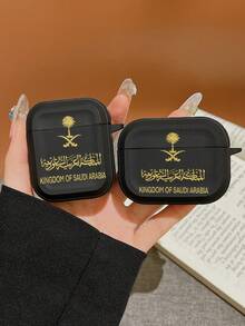 沙特阿拉伯旅行护照风格软皮保护套（适用于 1/2）、高品质仿皮保护套（适用于 3）、防摔耳机保护套（适用于 4）、高级皮革保护套（适用于 Pro） - 黑色 - 查看 6