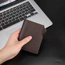 Men's Compact Wallet & Card Holder With Multiple Card Slots Versatile For Daily Use For Men Wallet Mini Wallet Purse Wallet Card Wallet School Supplies