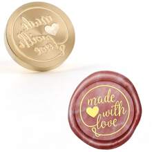 CYFUN DESIGN 1 PC Minimalist Floral Series Wax Seal Stamps 25mm Solid Brass Engraved Fire Lacquer Stamp Heads NO Handle For Decorating Notebook Gifts And Greeting Cards (Lilies, Spring Branches, Flower Bushes, Chimes Patterns) Back To School,Back To School,School Supplies