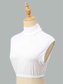 2 chiếc khăn choàng cổ tròn màu trơn cỡ lớn cho nữ, tấm che kín đáo, cổ áo, cổ lọ tay dài, khăn choàng giữ ấm cổ mỏng thanh lịch dành cho nữ, mềm mại và thoáng khí, đa năng cho mọi mùa để mặc trang phục trang trí Giáng sinh - 2 vòng cổ giả - Xem 9