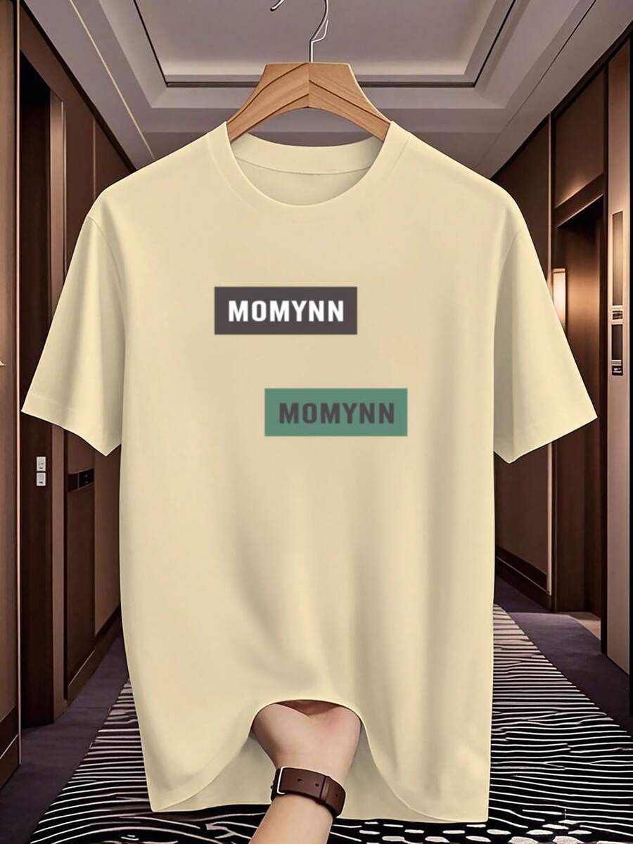 Men T-Shirts - Apricot - View 1