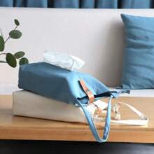 Tissue Box Cover Napkin Holder Case Pouch Organizer