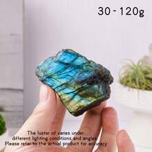 100克/包 天然彩虹萤石和紫水晶原石,疗愈水晶,天然宝石和矿物,水族箱,父亲节,7月4日,女士礼物 - 原石100g - 查看 47