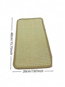 1 Robusto Graffiatoio in Sisal - Senza Disordine, Design da Divano per Esercizio e Riposo - Il Regalo Perfetto per il Tuo Gatto, Il Regalo Preferito del Tuo Gatto e Qualche Divano Preventivo in Più a Casa