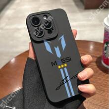 Case For IPhone 16 15 14 13 12 11 Pro Max XS X XR 8 7 Plus Football Shockproof Lens Protection Soft Cover - màu đen - Xem 9