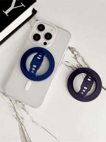 1 قطعة حامل خاتم مغناطيسي دائري من السيليكون السائل ، متوافق مع أجهزة متعددة ، حامل مائل عالمي ، تصميم بسيط مضاد للسقوط متوافق مع آيفون و أندرويد ، هدية لعيد الميلاد ، العائلة ، الأصدقاء ، حامل الهاتف ، قبضة الهاتف ، اكسسوارات الهاتف