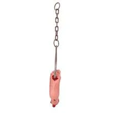 Accesorios de decoración realistas de Halloween: tela ensangrentada, manos y pies cortados con cadena o cuerda para colgar en la casa embrujada. - rojo púrpura - Ver 7