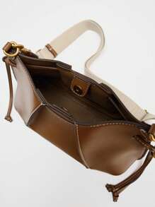 [Bolso de Mujer de Bandolera] BOLSO MINI PLISADO, Bolso de Hombro Simple de unicolor para Mujer, Pequeños Bolsos de Bandolera de Moda, Bolso de Diseño de Lujo para Uso Diario