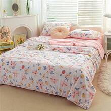1 件 Ditsy Floral 柔软舒适绗缝夏季毛毯，适合卧室、宿舍、办公室午睡，不含枕头