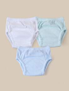 3 件套新生儿如厕训练裤，透气舒适，适合夏季，柔软吸水，可重复使用，可洗内裤，用于如厕训练，防漏，适合男婴和女婴 - 彩色 - 查看 23