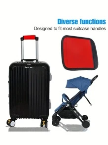 2pcs Baby Stroller Handle Grip Covers, Multi-Functional Luggage Trolley Bar Sleeves