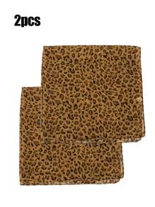 1 pezzo di accessori per capelli, foulard, sciarpe, sciarpa triangolare da donna, stile hip-hop, versatile, in tessuto di raso floreale