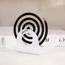 1 Tấm Chống Bắn Nước, Chất Liệu PC, Tấm Đậy Tàn Thuốc Lá Chống Muỗi Thời Trang, Hình Ốc Sên Ba Chiều, Cạnh Vuông Chống Bỏng, Lớp Phủ Chống Nấm Mốc, Bảo Quản Tăm Chống Muỗi/Chống Bụi Bồ Hôi Chức Năng Kép - Nhiều màu - Xem 11