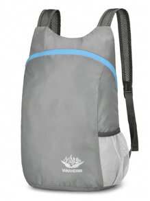 1pc Foldable Backpack - 20L Outdoor Sports Bag - Water-Resistant, And Comfortable Folding Bag Ultra-Light Portable Storage Bag Camping Essentials Camping Equipment