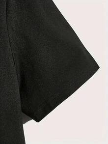 Camiseta de Serpiente para Hombre Linda - Negro - Ver 4