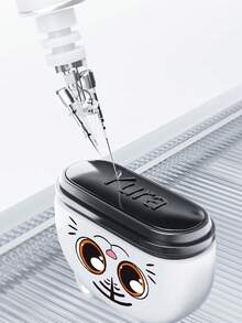 1 Stück schwarze süße Cartoon-Namens-Stempel aus wasserfestem Kunststoff für Kleidung, personalisiert für Studenten und Geschäftsnutzung, individueller Namens-Stempel für Kleidung, handschriftliche Unterschrift-Stempel, Siegel, kompakt, bügelfrei, individuell, einzigartiges ideales Geschenk für sie, Schüler, Arbeiter zu Jahrestagen, Geburtstagen, Zuhause, Schule, Urlaubsstimmung, Schüler der Sekundarstufe I und II, Studenten, Erstsemester, Zweitsemester