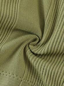 Set de 5 piezas de top corto tipo camiseta con sujetador deportivo acolchado, para uso diario de mujer - Multicolor - Ver 5