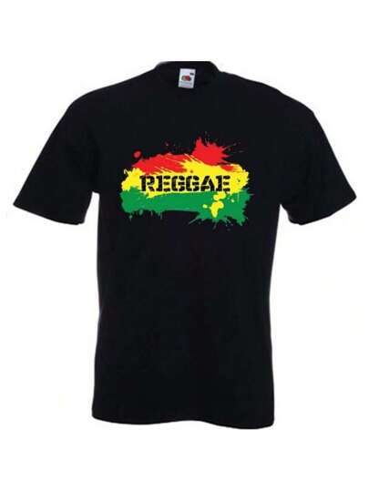 T-Shirt Reggae Splash - Bob Marley - Tailles S à 3XL | SHEIN