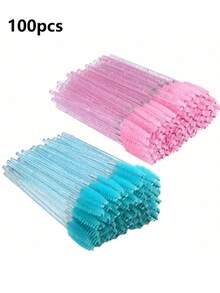 150 /100/50/10pieces Of Mascara Comb Makeup Tools Mascara Curler, Disposable Eye Black Brush, Mini Mascara Brush Mascara Comb, Makeup Eye Black Applicator - Multicolor - View 12