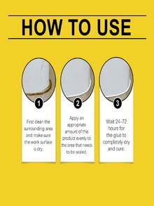 防水密封胶，家庭厨房和浴室塑钢腻子泄漏修补快干防水材料