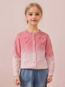 Girls Tween Girl Fashion Single Knitted Sweater, Fall/Winter 2025 New Arrival