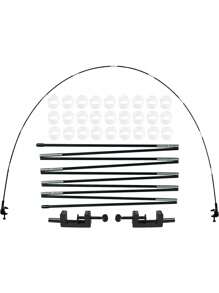 1/2 Sets Ballon Bogen Set, bruchsicher und einfach zusammenzubauen, geeignet für Begrüßungsfeiern, Geburtstage, Hochzeiten und Feiertags-Dekorationen