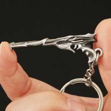 2025 New Model Keychain Pendant - Valorant Game Weapon Accessory, Ghost Viper Gold Emperor Mini Model Toy Keychain, 5cm, Gift For Couple, Colleague, Friend, Senior, Reward, Commercial, Anniversary, Festival